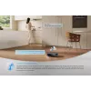 Robot vacuum Ecovacs DEEBOT T90 PRO OMNI — bagless 0.25 L dust bin, 350 min runtime, Li‑Ion 4000 mAh, black