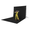Photo backdrop HAMA 00021160 Polyester Monochromatic Black 2940×6000 mm