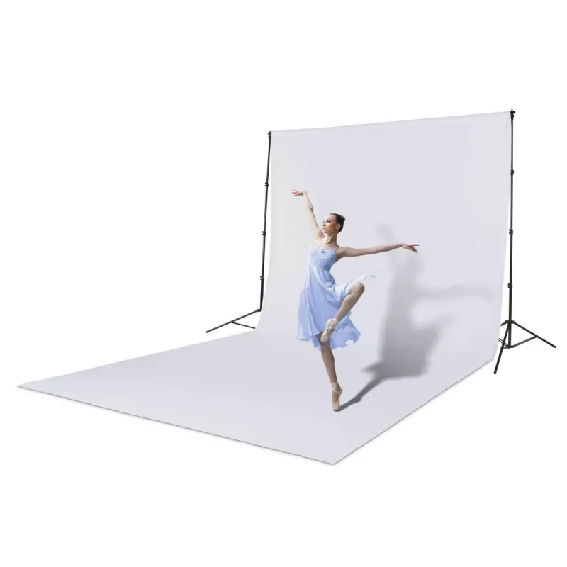 Backdrop HAMA 00021161 Polyester Monochromatic White, 2940 mm x 6000 mm