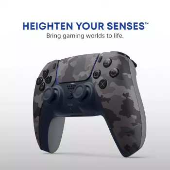 Gamepad Sony DualSense v3 Camouflage — Bluetooth/USB, PS5, built-in battery, USB‑C, 160×106×66 mm