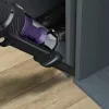 2-in-1 stick vacuum Rowenta RH6A35 — cordless lithium‑ion, 140 W, bagless cyclonic, purple/silver, LED brush