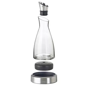 EMSA 505219 carafe/jug/bottle 1 L Stainless steel, Transparent