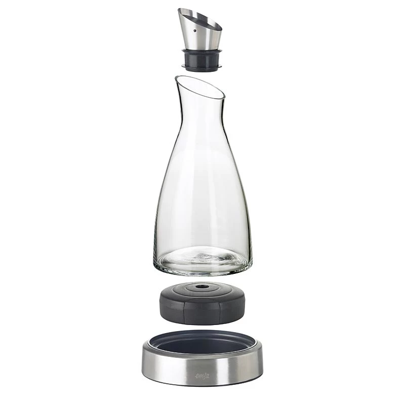EMSA 505219 carafe/jug/bottle 1 L Stainless steel, Transparent