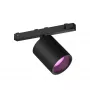 Smart lighting spot Philips Hue White and colour ambience Perifo cylinder spotlight Bluetooth Black