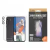 Screen protector pack PanzerGlass 3-in-1 for Samsung Galaxy A55 5G — Ultra-Wide Fit, EasyAligner, tempered glass/PET