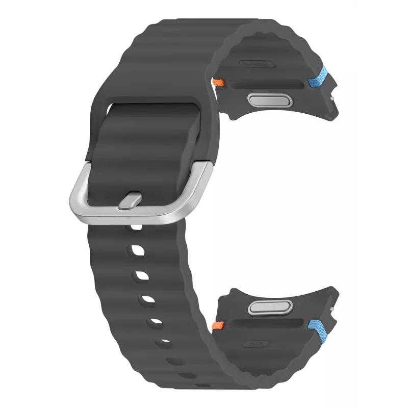 Samsung Sport Band (S/M) for Galaxy Watch 7, Band, Smartwatch, Grey, Samsung, Galaxy Watch7/Watch6/Watch5 Pro/Watch4, Rubber