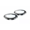 Cellularline Camera Lens Ring - iPhone 16/16 Plus Tempered glass for camera protection
