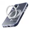Cellularline Spin Mag - iPhone 16 Case with rotatable ring holder, compatible with Magsafe ecosystem