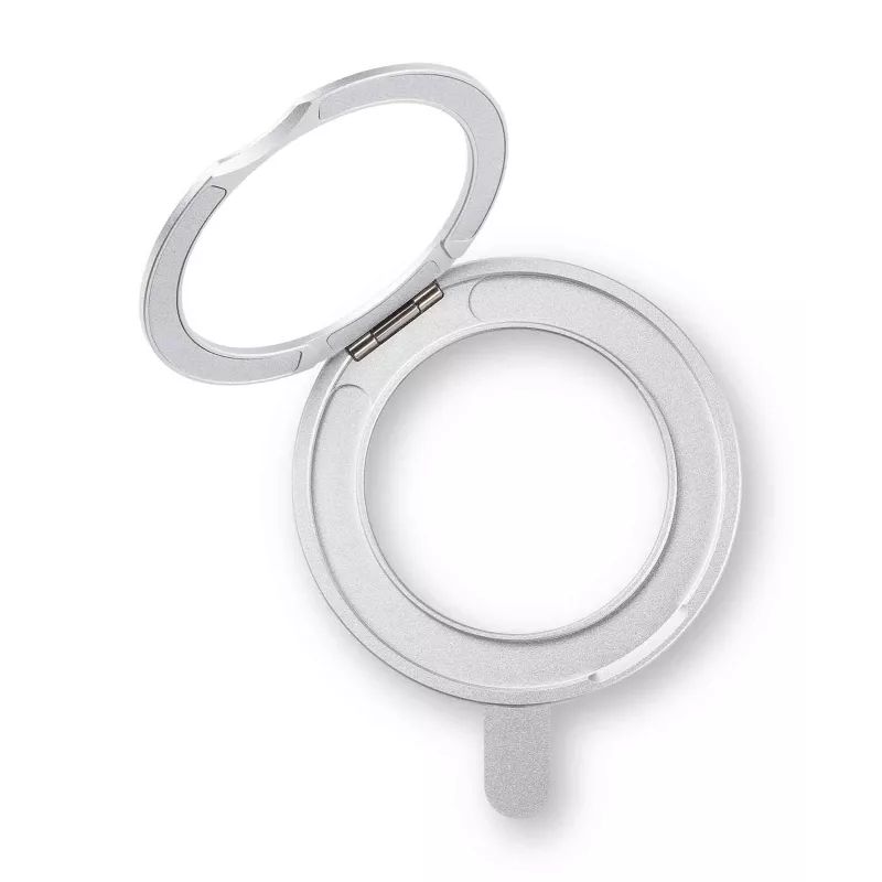Cellularline Spin Mag - iPhone 16 Case with rotatable ring holder, compatible with Magsafe ecosystem
