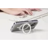 Cellularline Spin Mag - iPhone 16 Case with rotatable ring holder, compatible with Magsafe ecosystem