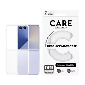 PanzerGlass CARE™ by ® Urban Combat Case Transparent Samsung Galaxy Z Flip7