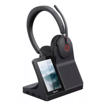 Yealink WH68 Workstation Headset, Wired & Wireless, 20 - 20000 Hz, Calls/Music, 155 g, Headset, Black