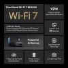 TP-Link BE3600 Wi-Fi 7 wireless router 2.5 Gigabit Ethernet Dual-band (2.4 GHz / 5 GHz) Black