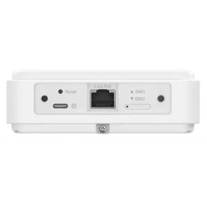 Cellular network gateway TP-LINK OMADA ER701-5G-Outdoor, 5G/4G/3G, 2.4 GHz Wi‑Fi, 2.5 Gbps Ethernet, pole/wall/window mount