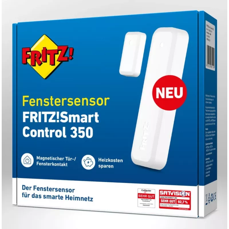 FRITZ Smart Control 350 door/window sensor Wireless Door/Window White