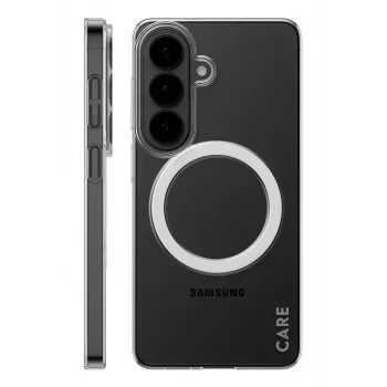 PanzerGlass CARE™ SL1M Transparent Cover Case with Qi for Samsung Galaxy S26, fits up to 16 cm (6.3 inch) screen