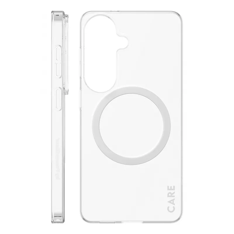 PanzerGlass CARE™ SL1M Transparent Cover Case with Qi for Samsung Galaxy S26, fits up to 16 cm (6.3 inch) screen