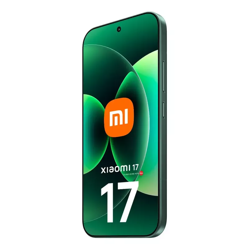 Smartphone Xiaomi 17 — 6.3 inch (16 cm) display, Snapdragon 8 Elite Gen 5, 12 GB RAM, 512 GB storage, 6330 mAh, Green