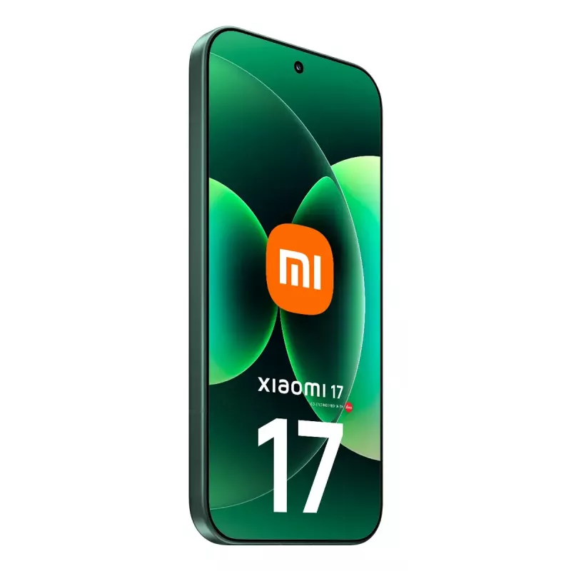 Smartphone Xiaomi 17 — 6.3 inch (16 cm) display, Snapdragon 8 Elite Gen 5, 12 GB RAM, 512 GB storage, 6330 mAh, Green