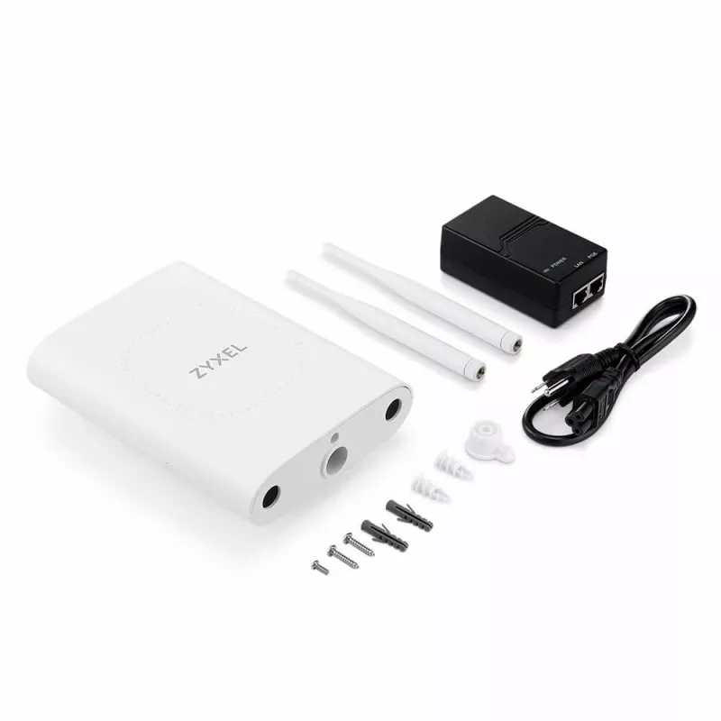 Wireless Access Point Zyxel NWA55BE — Dual‑Band 2.4/5 GHz, 5100 Mbit/s, PoE, White