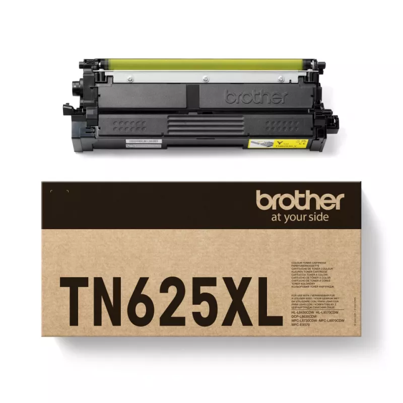 Toner cartridge Brother TN-625XLY Original Yellow, 5,500 pages, 1 pc