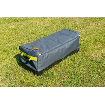 Coleman tent Cortes Octagon 8 — 8-person, hard frame, 15.7 m², grey/orange