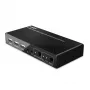 Lindy 2 Port HDMI 4K60, USB 2.0 and Audio KVM Switch, 4096 x 2160 pixels, 4K Ultra HD, Black