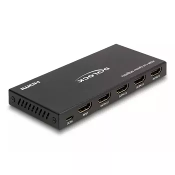 DeLOCK HDMI Splitter 1 x HDMI in to 4 x HDMI out 4K 60 Hz