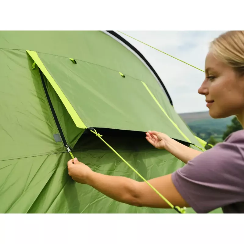 Tent COLEMAN Rocky Mountain 5 BlackOut Green/Grey — model 2025, family tunnel tent for 5 people