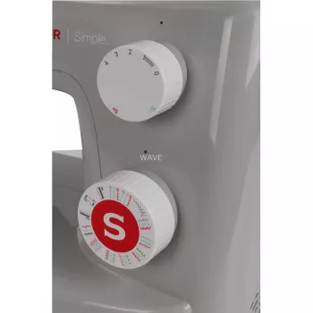 Mechanical sewing machine SINGER Simple 3223 — light gray