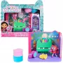 Gabby's Dollhouse , Groovy Music Room with Daniel James Catnip Figure, 2 Accessories, 2 Furniture Pieces and 2 Deliveries, Kids Toys for Ages 3 and up