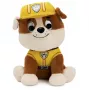 PAW Patrol GUND Official Rubble in Signature Construction Uniform Plush Toy, Stuffed Animal for Ages 1 and Up, 6 inch