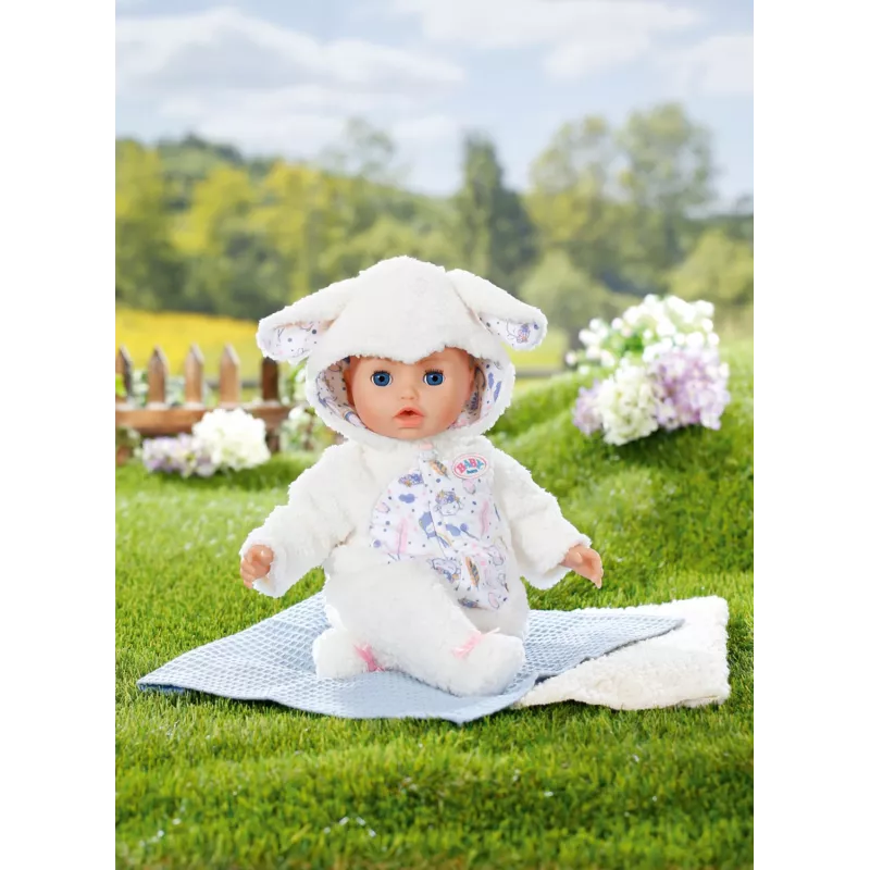 BABY born Sheep Onesie 43cm Doll playsuit
