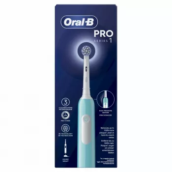 Oral-B Pro 1 Sensitive Clean Adult Rotating-oscillating toothbrush Blue