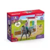 Toy Horse Box set Schleich HORSE CLUB with Lisa figure and Storm horse, farm playset, recommended age 5–12