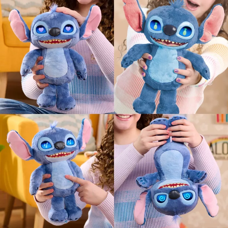 Just Play Disney Stitch - Many Moods Stitch, Character, 3 yr(s), Interactive, Sounding, AA