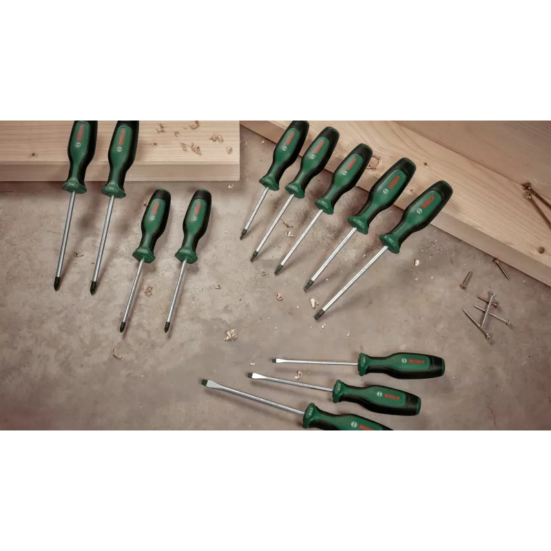 Bosch 1 600 A02 W7L Set Straight screwdriver