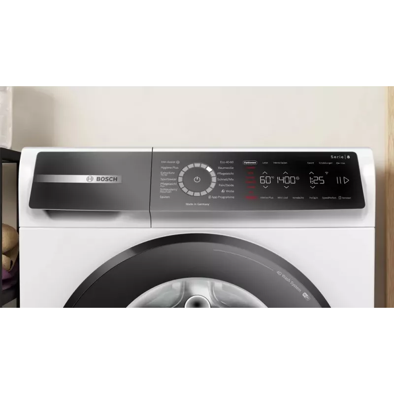 Bosch Serie 8 WGB244040 washing machine Front-load 9 kg 1257 RPM White
