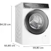 Bosch Serie 8 WGB244040 washing machine Front-load 9 kg 1257 RPM White