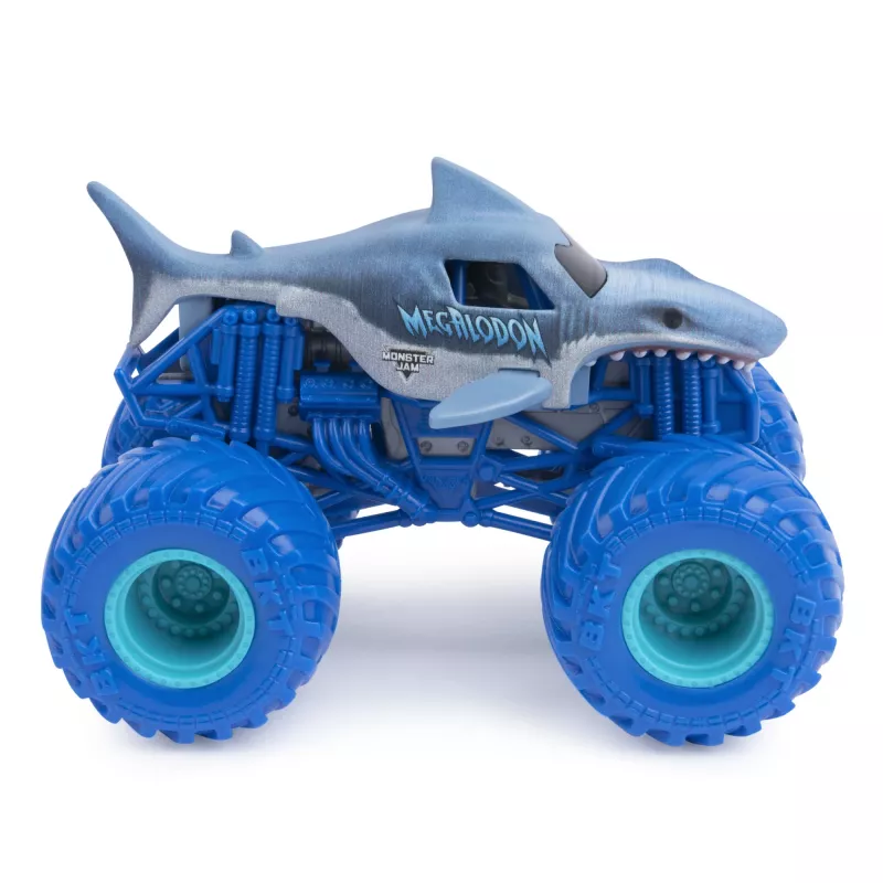 Monster Jam , Official Batman Vs. Megalodon Die-Cast Monster Trucks, 1:64 Scale, Kids Toys for Boys Ages 3 and up