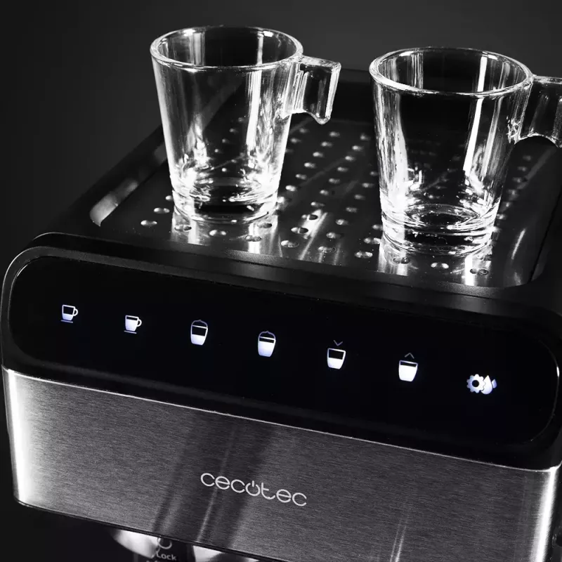 Espresso machine CECOTEC Power Instant-ccino 20 Touch — fully automatic, 1.4 L water tank, 2-cup, 1350 W