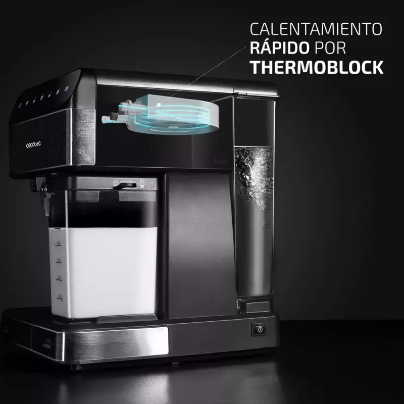 Espresso machine CECOTEC Power Instant-ccino 20 Touch — fully automatic, 1.4 L water tank, 2-cup, 1350 W