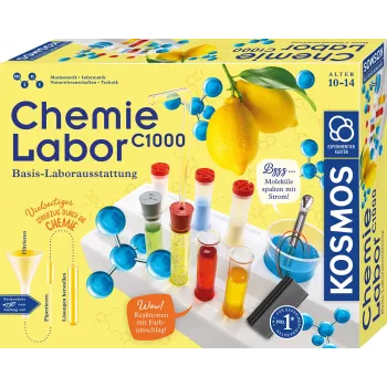 Kosmos Chemielabor C1000, Experiment kit, Chemistry, 10 yr(s)