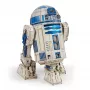4D Build , Star Wars R2-D2 Cardstock Model Kit 201 Pcs | Star Wars Toys Desk Decor | Building Toys | 3D Model Kits for Adults & Teens 12+