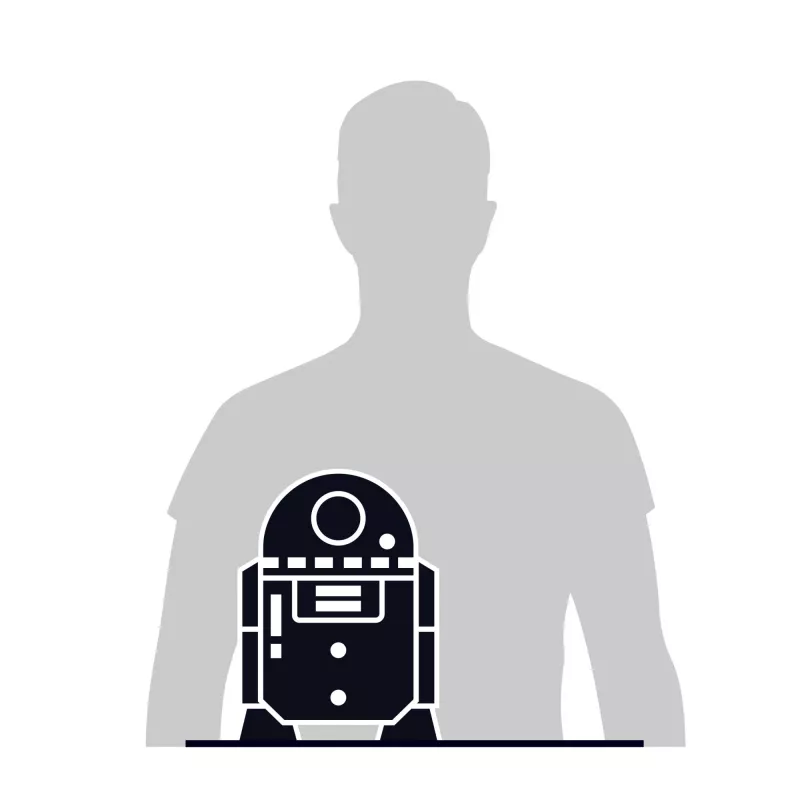 4D Build , Star Wars R2-D2 Cardstock Model Kit 201 Pcs | Star Wars Toys Desk Decor | Building Toys | 3D Model Kits for Adults & Teens 12+