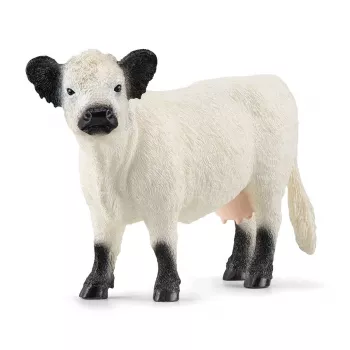 Schleich Galloway Cow 13960 Black White Recommended Age 3+