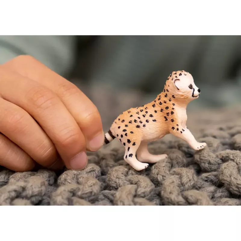 Figure Schleich WILD LIFE Cheetah Baby model 14866, brown, for ages 3+