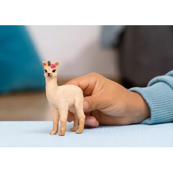 Figure Schleich BAYALA Llama Unicorn Foal, brown, for ages 5+