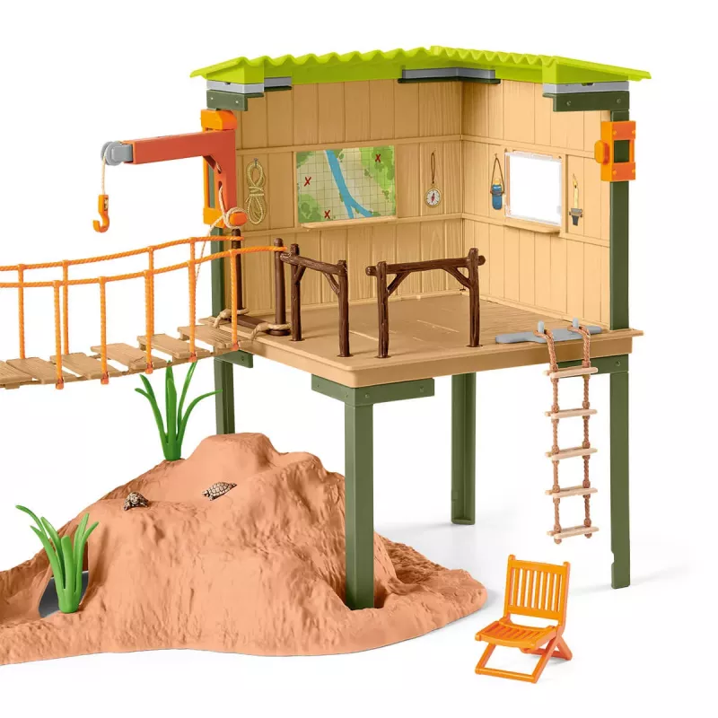 Zoo schleich WILD LIFE Ranger Adventure Station Multicolour 3-8 years