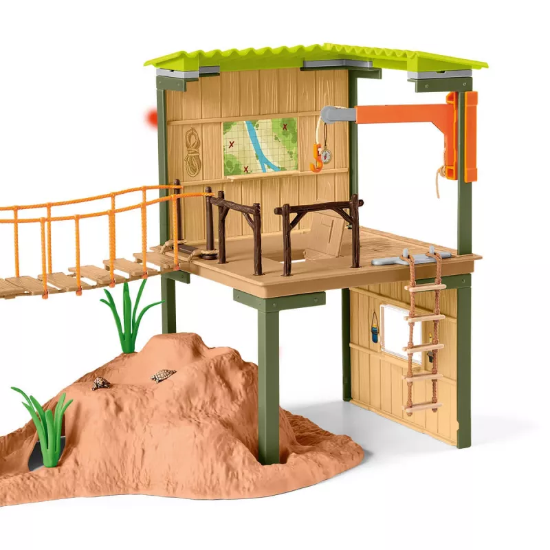 Zoo schleich WILD LIFE Ranger Adventure Station Multicolour 3-8 years